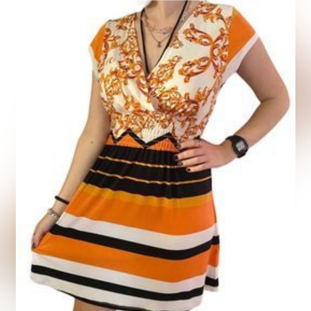 Christina Love Mini Sleeveless dress. Medium